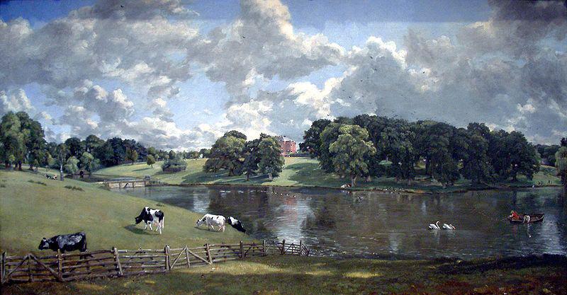 John Constable Wivenhoe Park, Essex, Wohnsitz des Major-Generals Rebow oil painting image